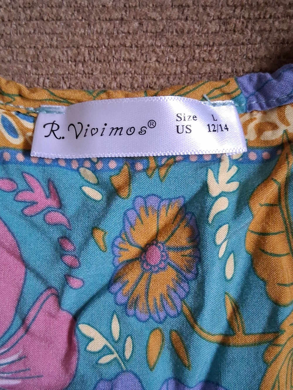 R.Vivimos Boho Maxi Dress - Picture 4 of 8